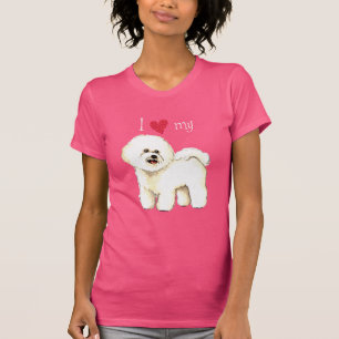 Jag älskar min Bichon Frise Tröja