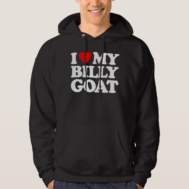 JAG ÄLSKAR MIN BILLY GET HOODIE (Framsida)