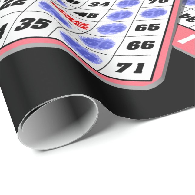 Jag älskar min Bingo som slår in gåvapapper Presentpapper (Rullad Hörn)