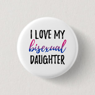 Jag älskar min bisexuella dotter knapp