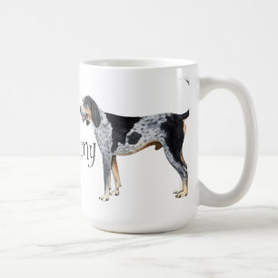 Jag älskar min Bluetick Coonhound Kaffemugg