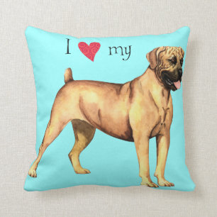 Jag älskar min Boerboel Kudde