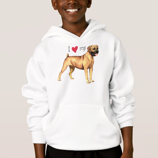 Jag älskar min Boerboel Tröja (Framsida)