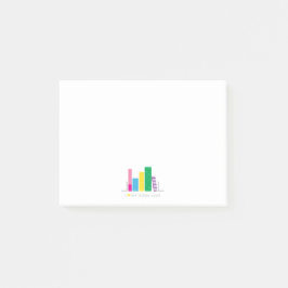 Jag älskar min bokklubb post-it block