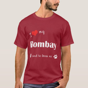 Jag älskar min Bombay (den Male katten) Tröja