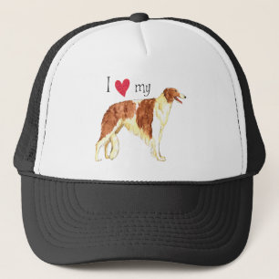 Jag älskar min Borzoi Keps