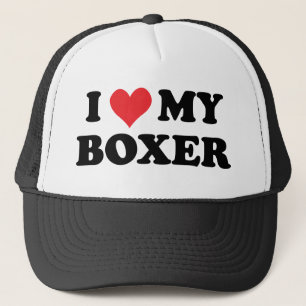 Jag älskar min boxare keps