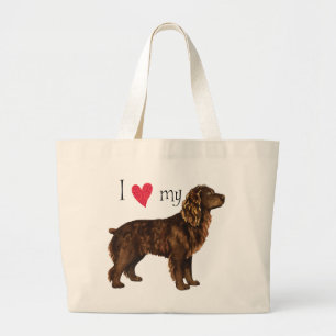 Jag älskar min Boykin Spaniel Jumbo Tygkasse