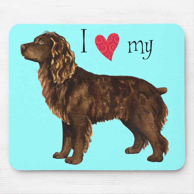 Jag älskar min Boykin Spaniel Musmatta (Framsidan)