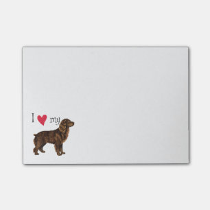 Jag älskar min Boykin Spaniel Post-it Block