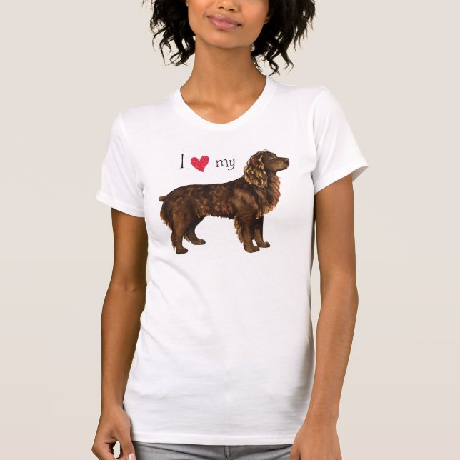 Jag älskar min Boykin Spaniel Tee (Framsida)