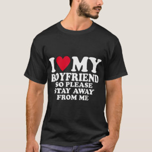 Jag älskar min Boyvän i Kärlek.. min Boykompis så T Shirt