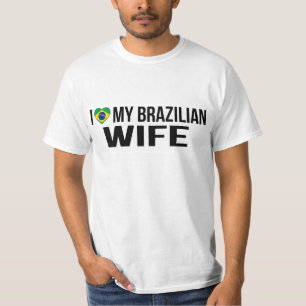 Jag älskar min brasilianska fru t-shirt