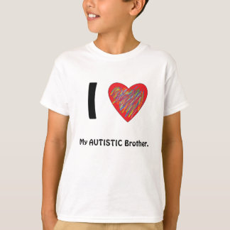 Jag älskar min broderutslagsplats tee shirt