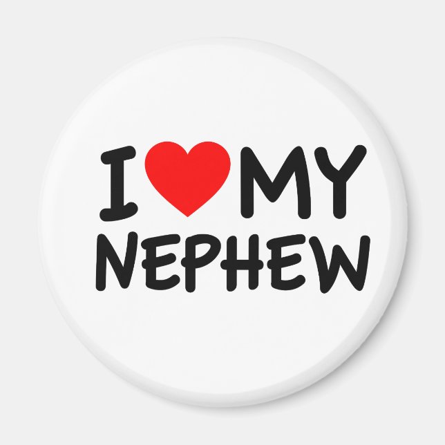 Jag älskar min brorson magnet (Framsidan)