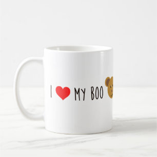 jag älskar min bubjörnmugg kaffemugg