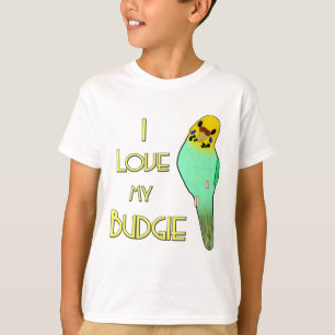 Jag älskar min Budgie Tröja