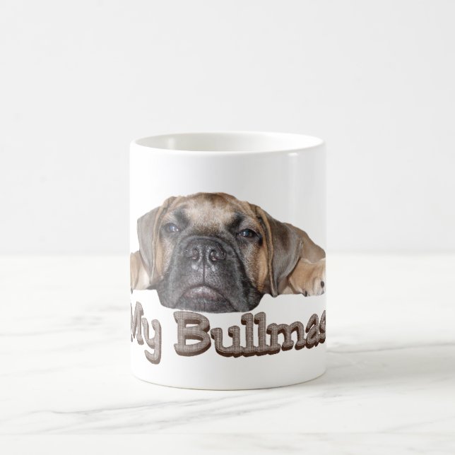 Jag älskar min Bullmastiff mugg (Center)