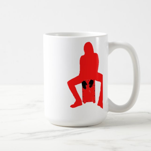 Jag älskar min Cajon mugg (Höger)