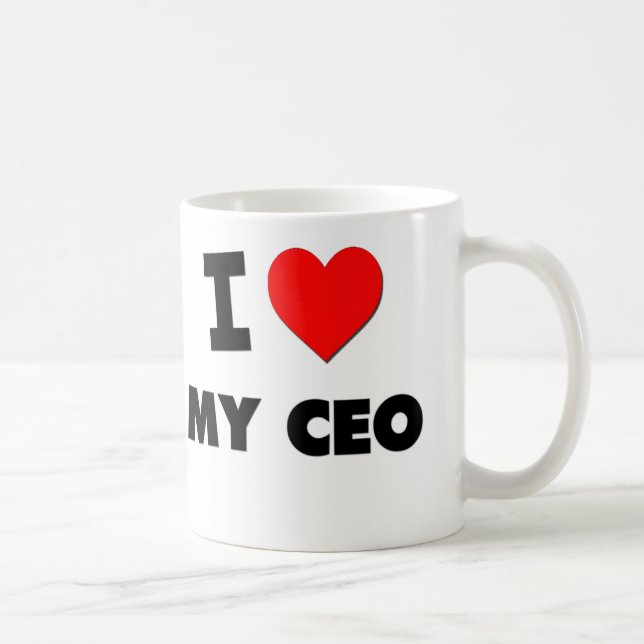 Jag älskar min Ceo Kaffemugg (Höger)