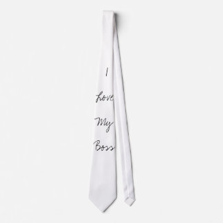 Jag älskar min chef slips