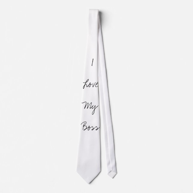 Jag älskar min chef slips (Framsida)