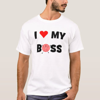 Jag älskar min chef t-shirt