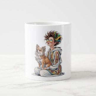 jag älskar min chihuahua jumbo mugg