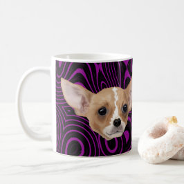Jag älskar min Chihuahua Kaffemugg