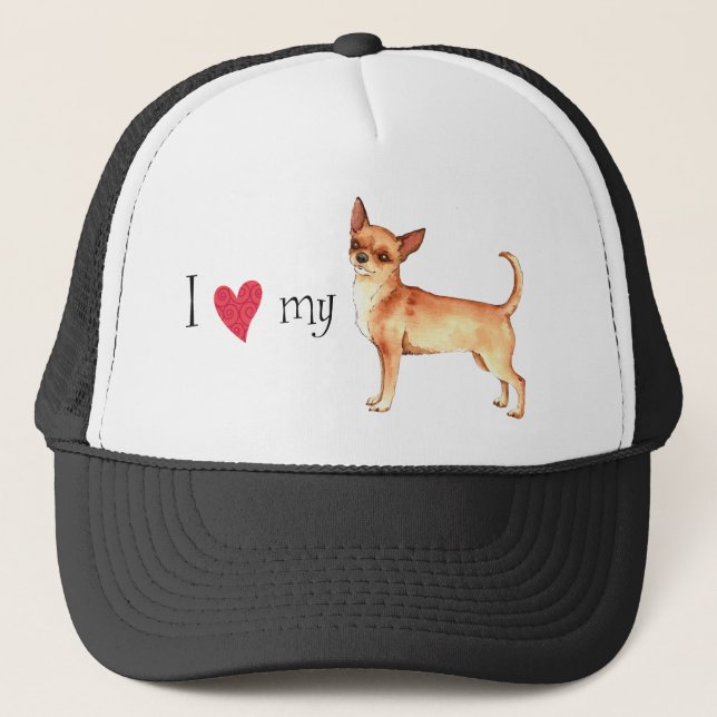 Jag älskar min Chihuahua Keps (Framsida)