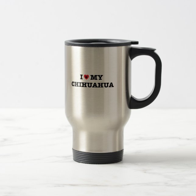 Jag älskar min Chihuahua Resemugg (Höger)