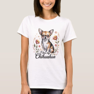 Jag älskar min chihuahua t shirt