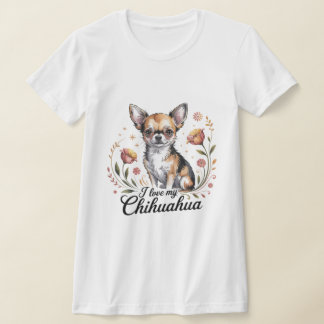 Jag älskar min chihuahua t shirt