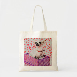jag ÄLSKAR MIN CHIHUAHUA Tygkasse