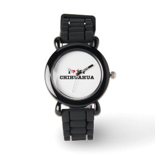 Jag älskar min Chihuahua Wristwatch Armbandsur