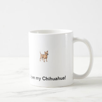 Jag älskar min Chihuahuamugg Kaffemugg