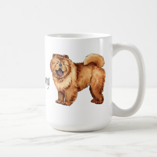 Jag älskar min Chow Kaffemugg