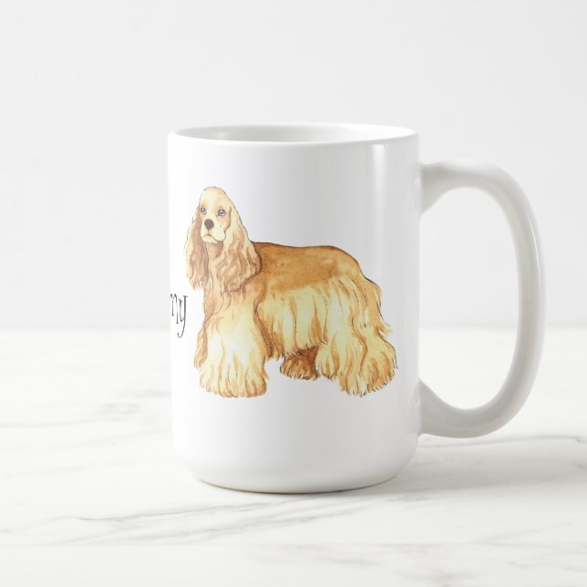 Jag älskar min cockerspanielSpaniel Kaffemugg (Höger)