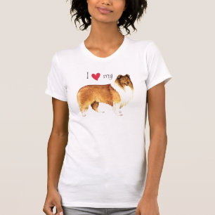 Jag älskar min Collie T-shirt