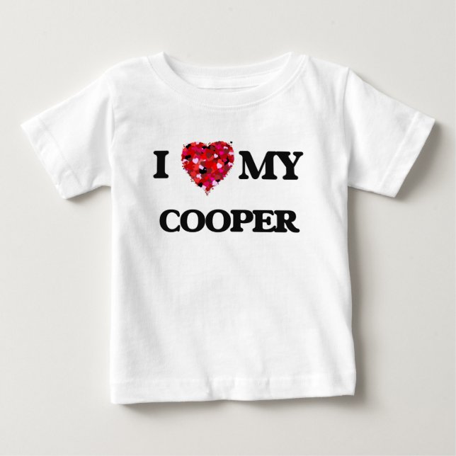 Jag älskar min Cooper Tee Shirt (Framsida)