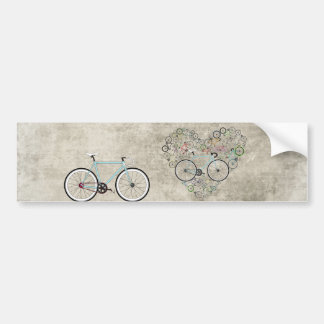 Jag älskar min cykel bildekal