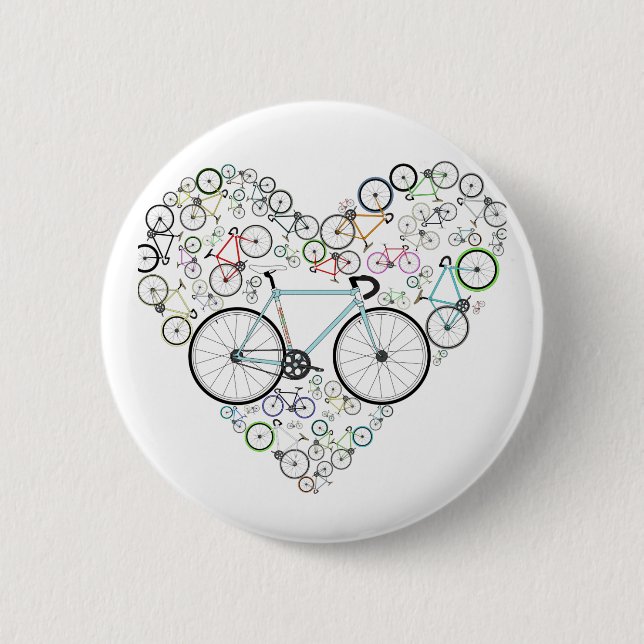 Jag älskar min cykel knapp (Framsida)