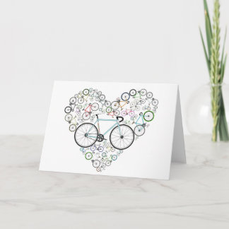Jag älskar min cykel kort