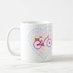Jag älskar min cykelmugg kaffemugg