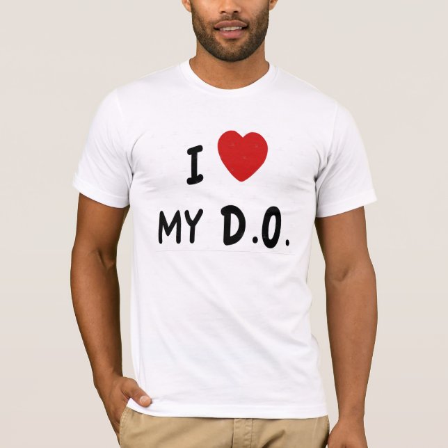 JAG ÄLSKAR MIN D.O. T SHIRT (Framsida)