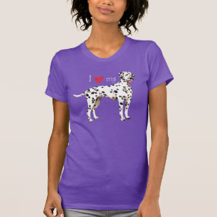 Jag älskar min Dalmatian Tee