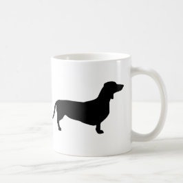 Jag älskar min Daschund Kaffemugg