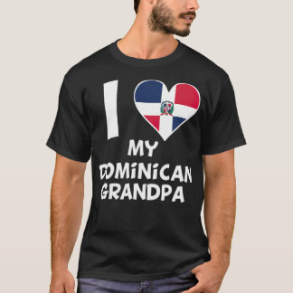 Jag älskar min Dominikanska geekultur T Shirt