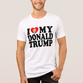 Jag älskar min Donald Trump 47:e president T Shirt