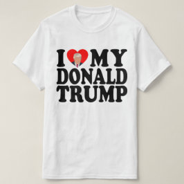 Jag älskar min Donald Trump 47:e president T Shirt